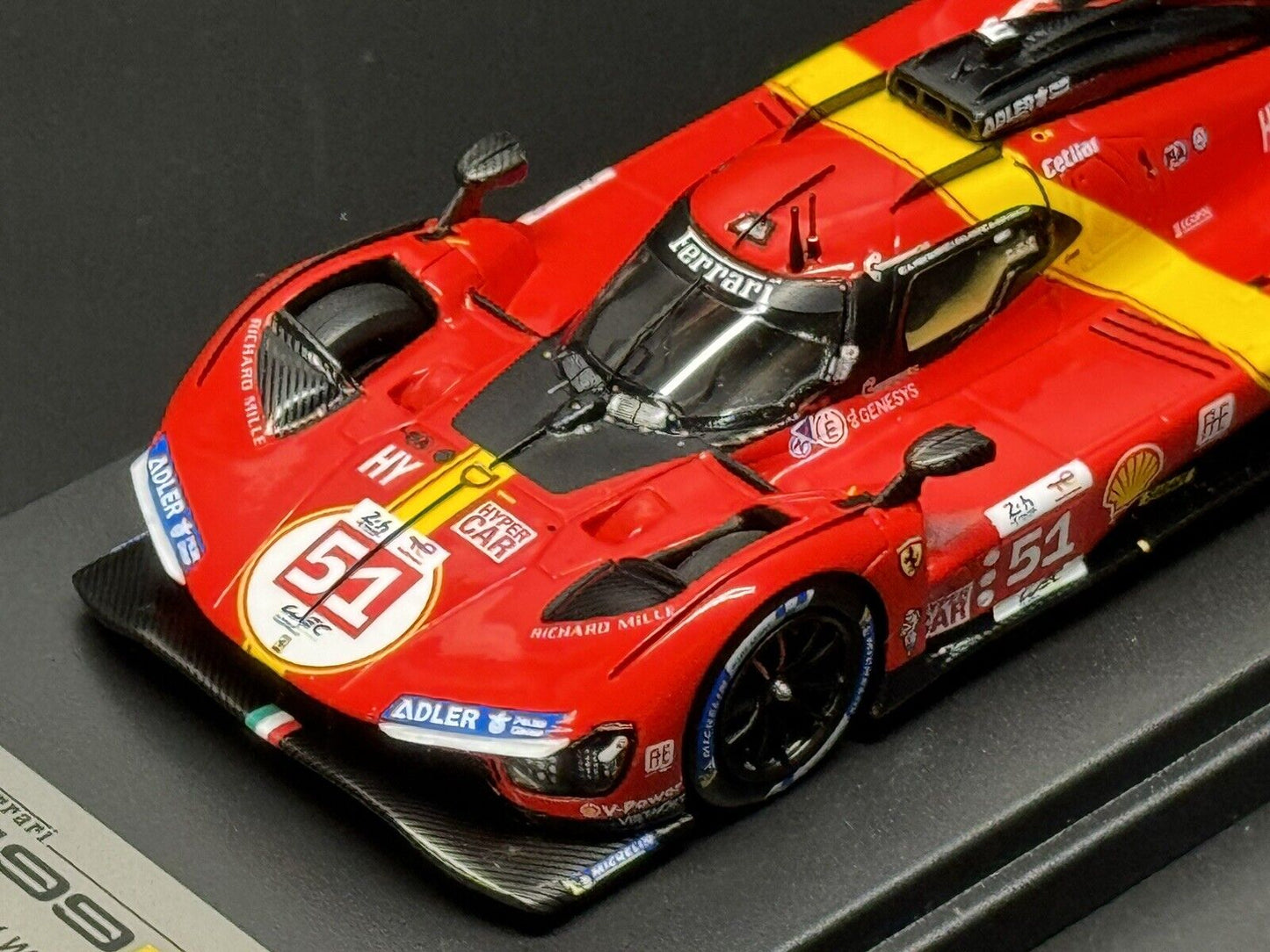 Ferrari 499P #51 Le Mans Winner 2023  1/43 Scale Diecast Model Car by Looksmart