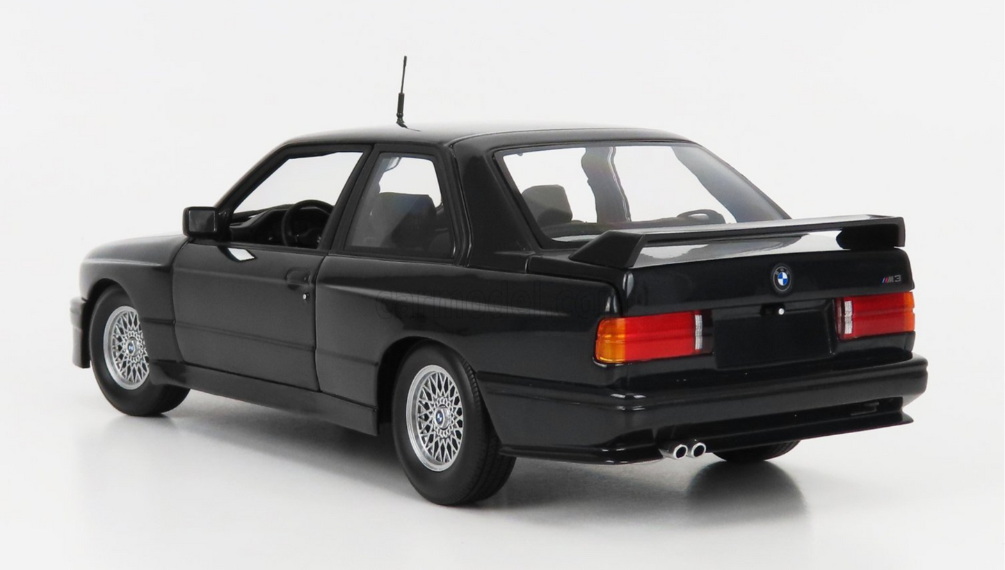 1989 BMW M3 E30 Street EVO Dark Blue Metallic Diecast Model Car 1/18 Minichamps