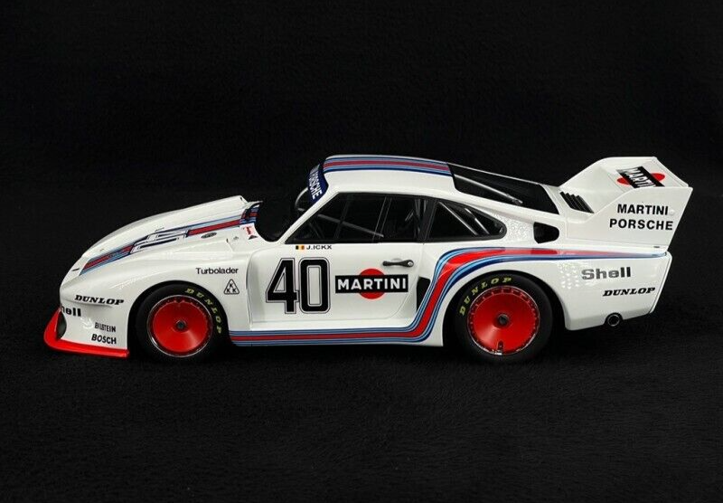 1/18 SCALE TOP SPEED Porsche 935/77 #40 Martini Racing 1977 DRM Hockenheim