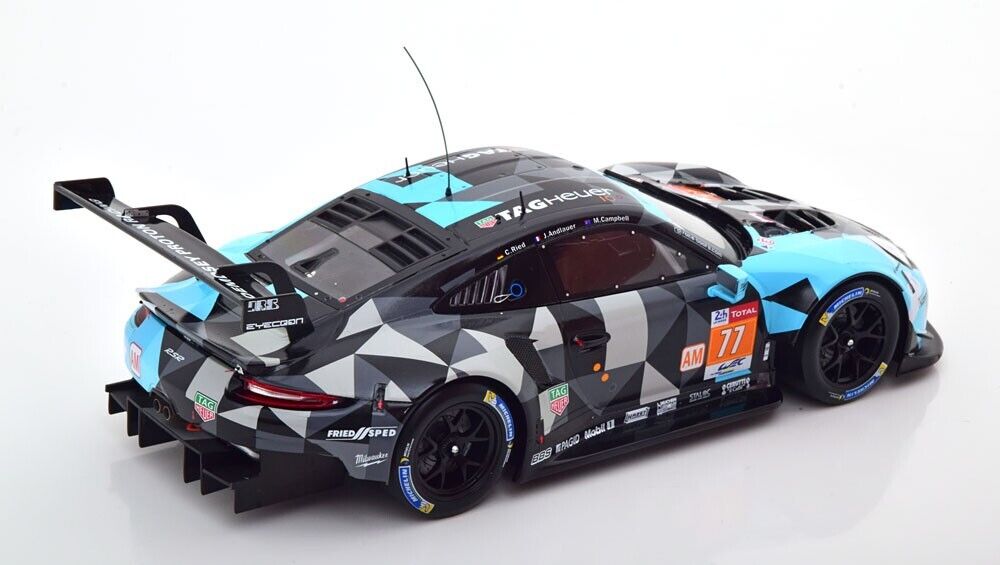 1/18 Scale IXO 911 RSR 991  24h LeMans Winner 2018 #77 Dempsey-Proton Racing