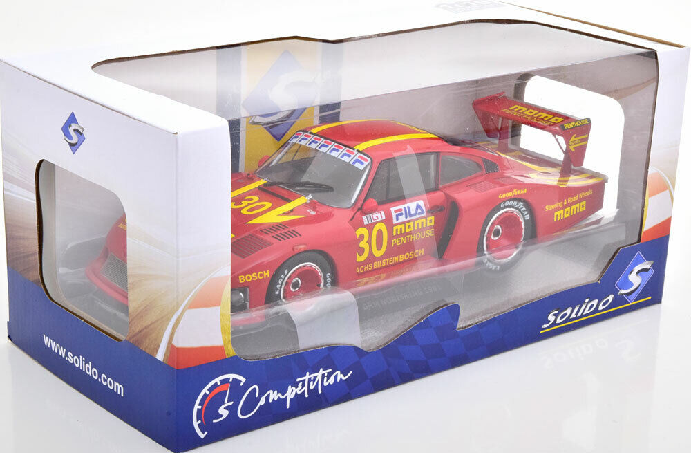 1/18 Scale Solido Porsche 935/78 Momo Racing No.30 Le Mans