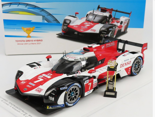 1/18 Spark TOYOTA GR010 HYBRID - 2021 LE MANS Winner Model Car