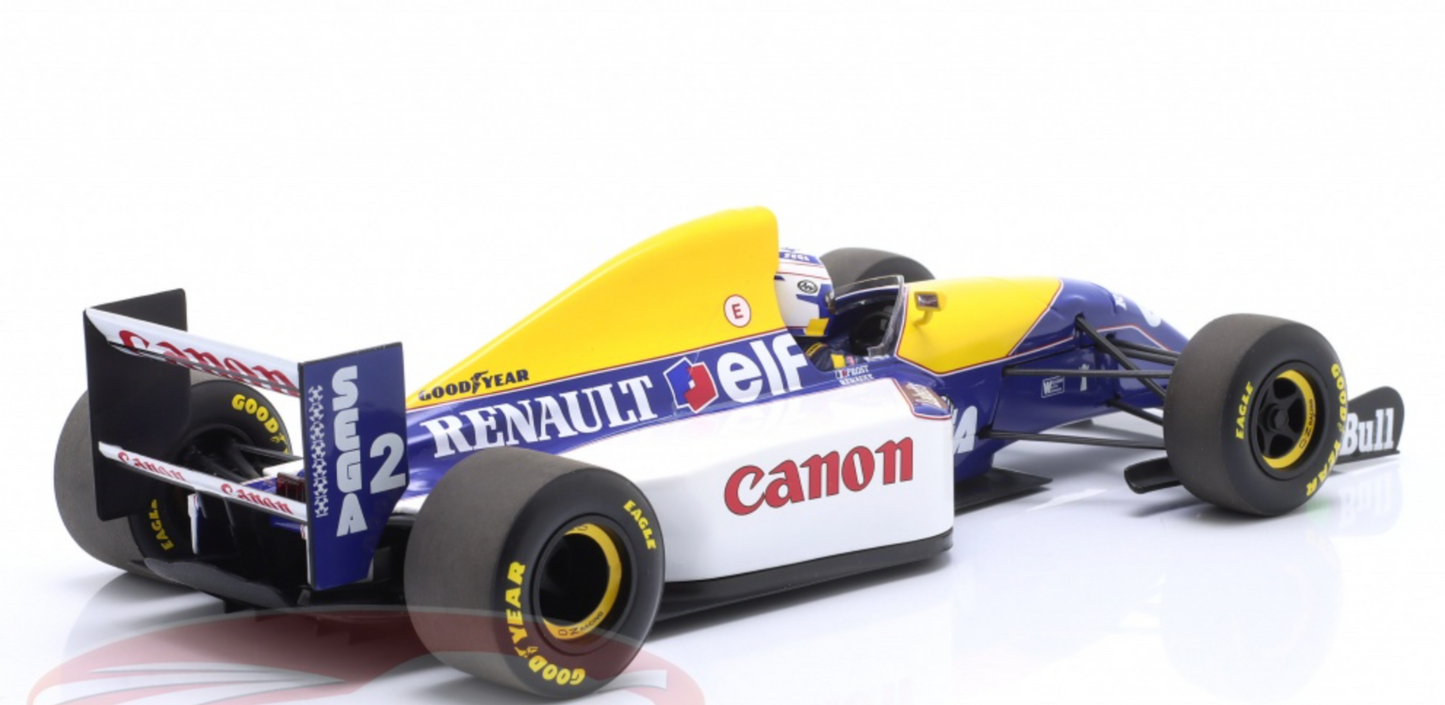 Williams Renault FW15C Alain Prost #2 Special Edition Box Set  1/18 MINICHAMPS