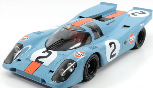 1/12 Scale Porsche 917 1970 Daytona Winner #21 GULF Diecast Car by Minichamps