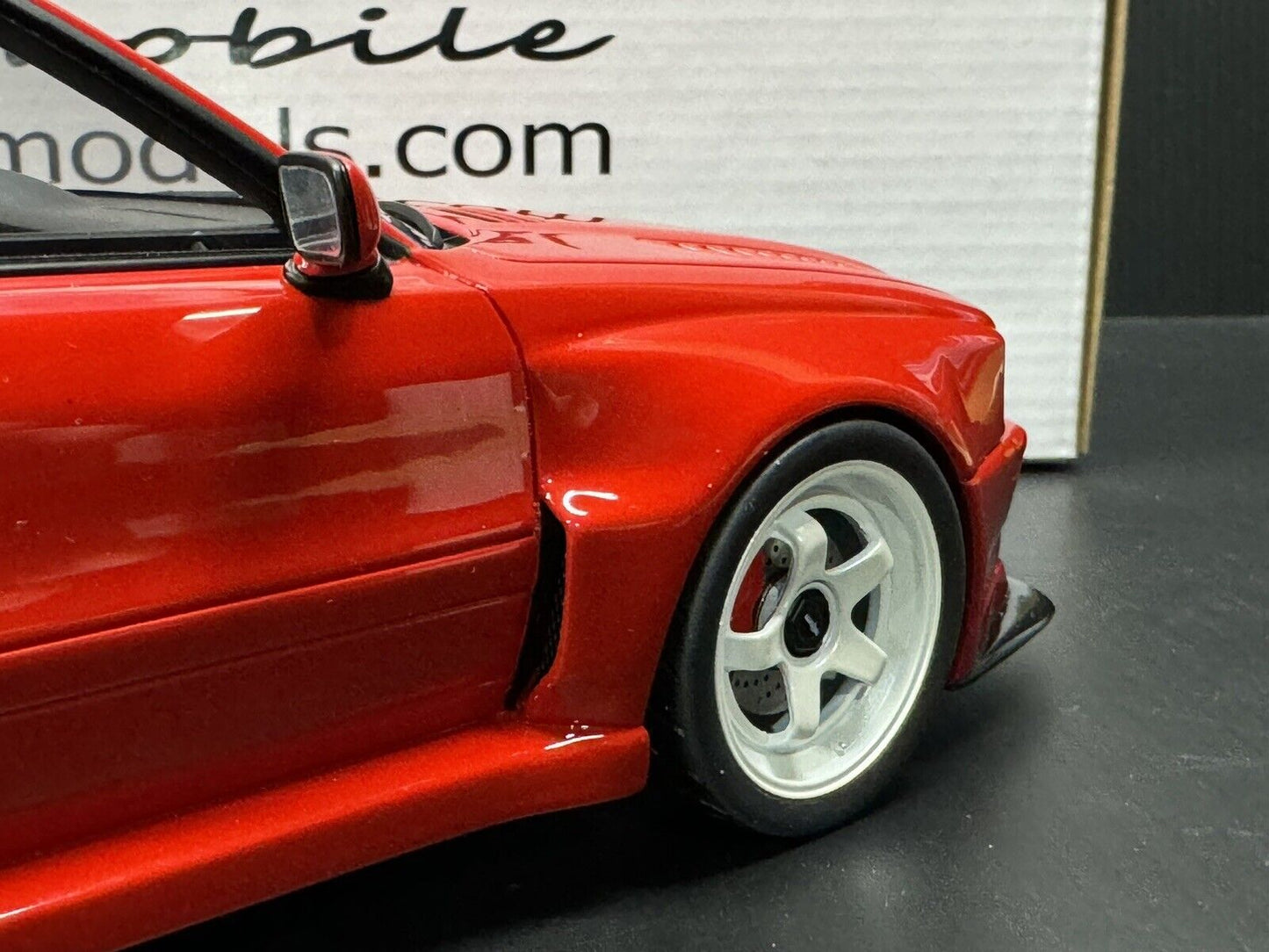 AUDI 80 B4 COUPE RS2 RED PRIOR DESIGN - 2021 - OTTO MOBILE 1/18