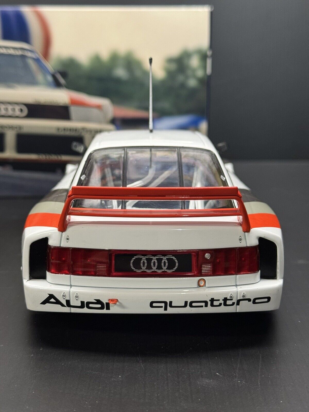 1/18 Scale AUDI 90 IMSA GTO 500Km Road America 1989 Diecast Model Car by Werk83