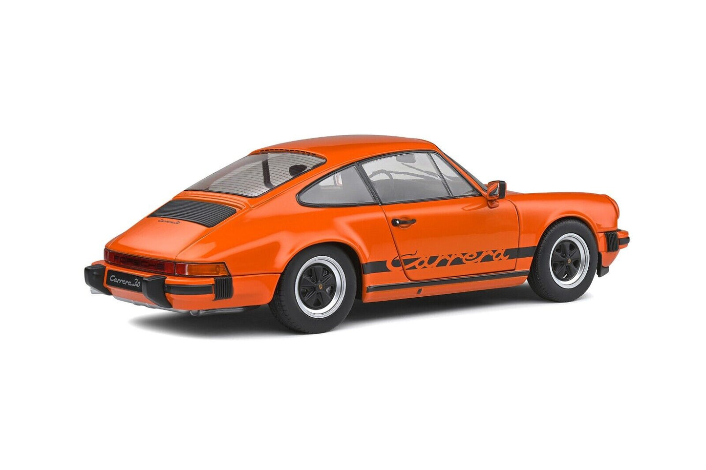 1/18 scale 1977 Porsche 930 911 3.0 Carrera Gulf Orange Model Car by SOLIDO