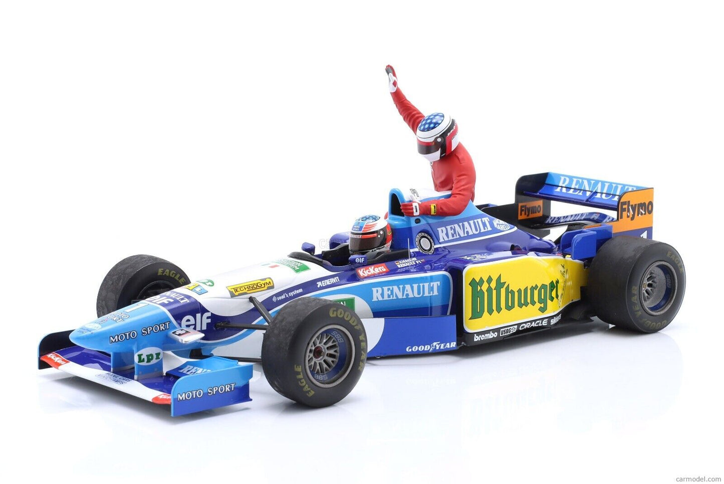 1/18 MINICHAMPS BENETTON B195 CANADIAN GP ALESI / SCHUMACHER TAXI BOX SET