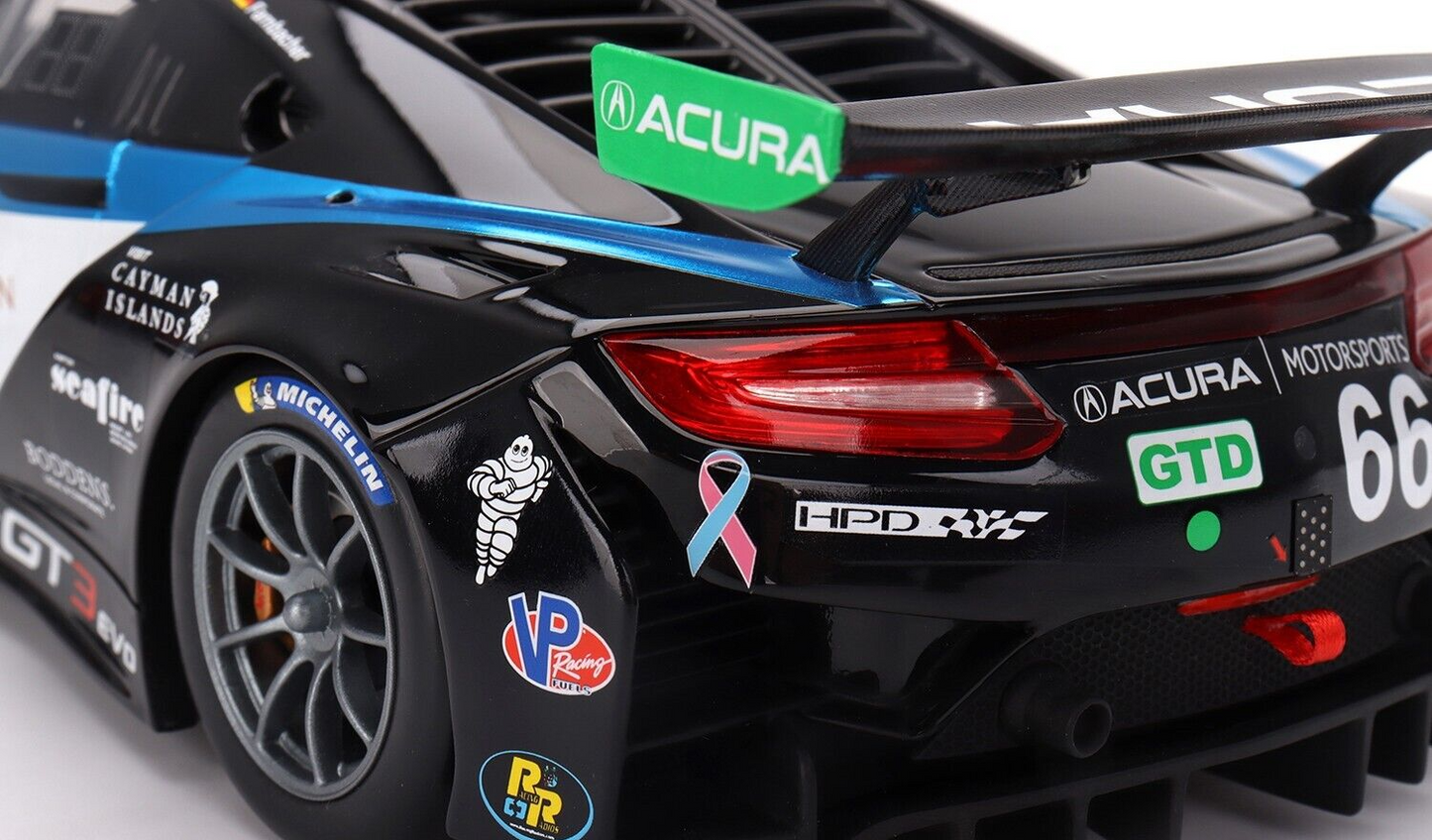 ACURA NSX GT3 EVO22 #66 GRADIENT RACING IMSA 2022 24H DAYTONA 1/18 TOP SPEED