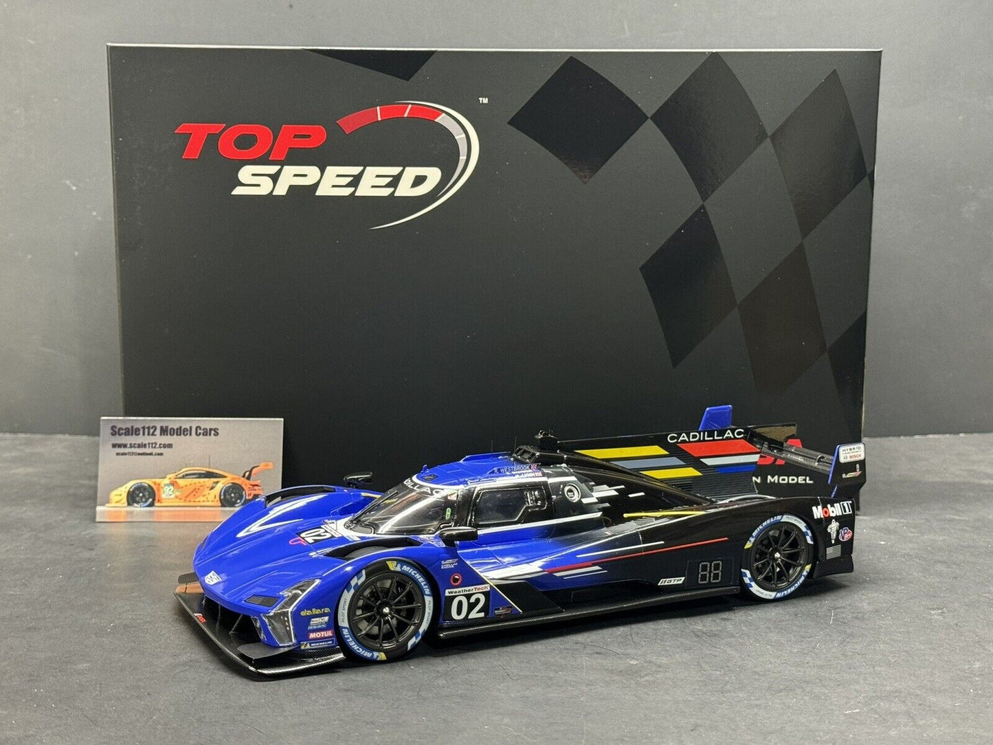 1/18 Scale Top Speed Cadillac V-LMDh GTP Ganassi Racing 2023 IMSA Daytona 24 Hr.