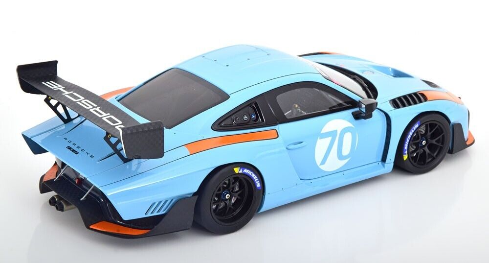 1/18 Scale Minichamps Porsche 935/19 Group South Gulf Blue Orange Diecast Model