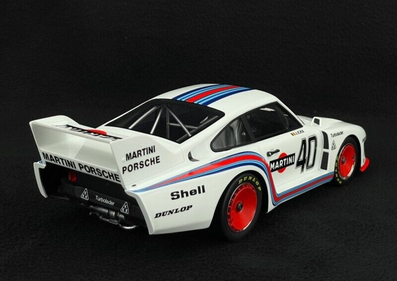 1/18 SCALE TOP SPEED Porsche 935/77 #40 Martini Racing 1977 DRM Hockenheim