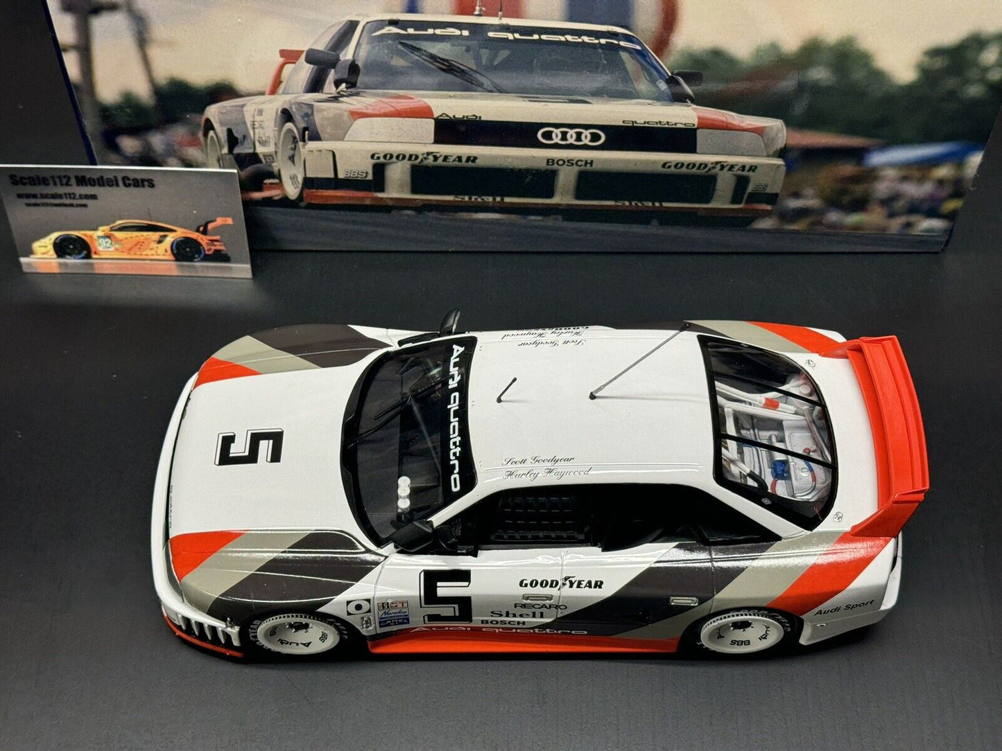 1/18 Scale AUDI 90 IMSA GTO 500Km Road America 1989 Diecast Model Car by Werk83