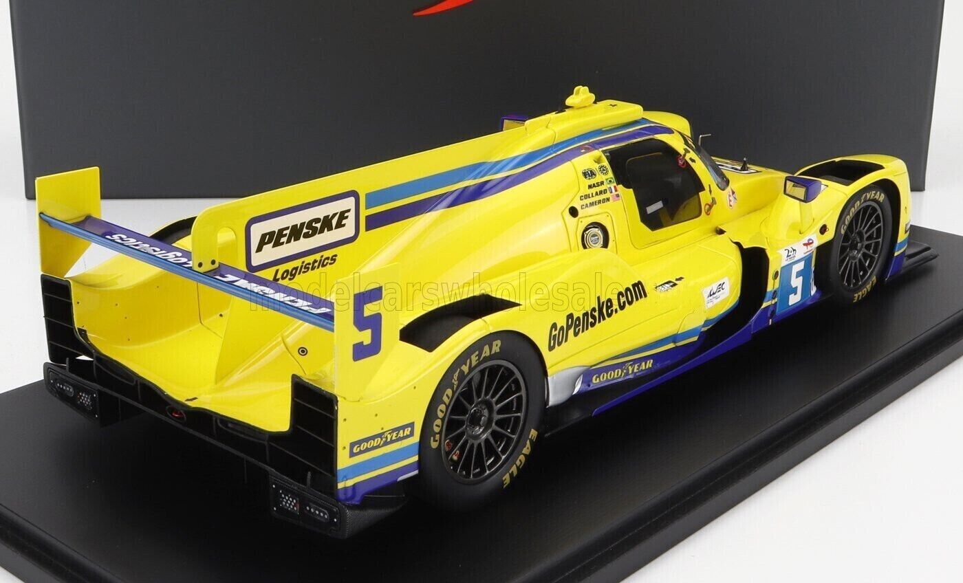 ORECA GIBSON 07 GK428 24h LE MANS #5 Penske Racing w/Display Case 1/18 Spark