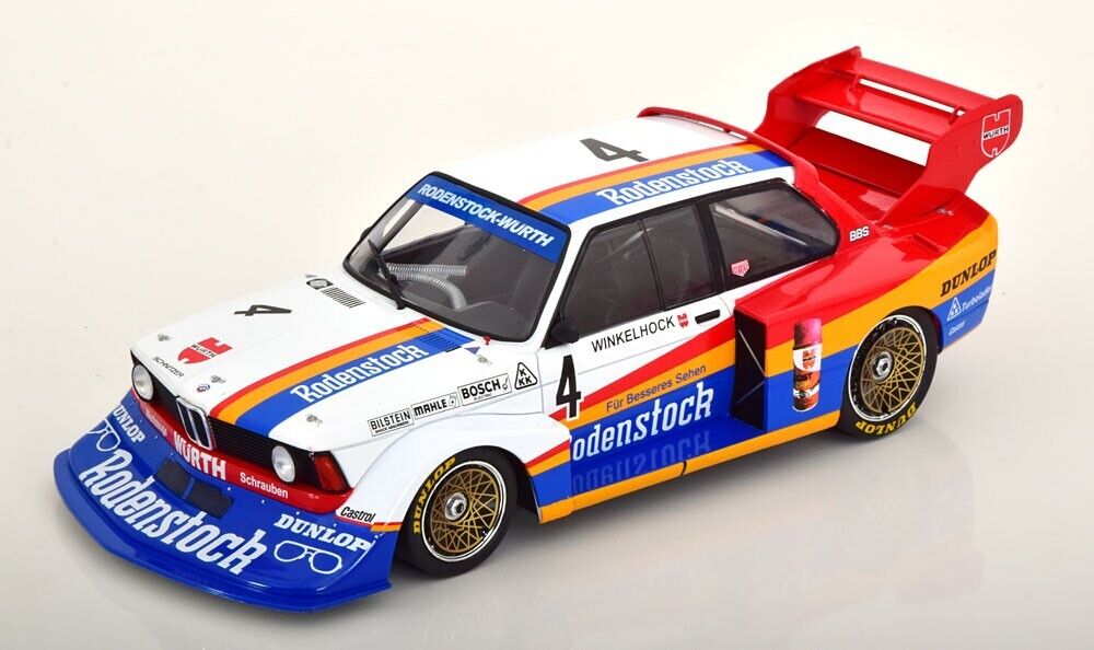 BMW 302 GR.5 DRM ZOLDER 1979 M. Winkelhock Diecast Model Car by MCG 1/18 Scale