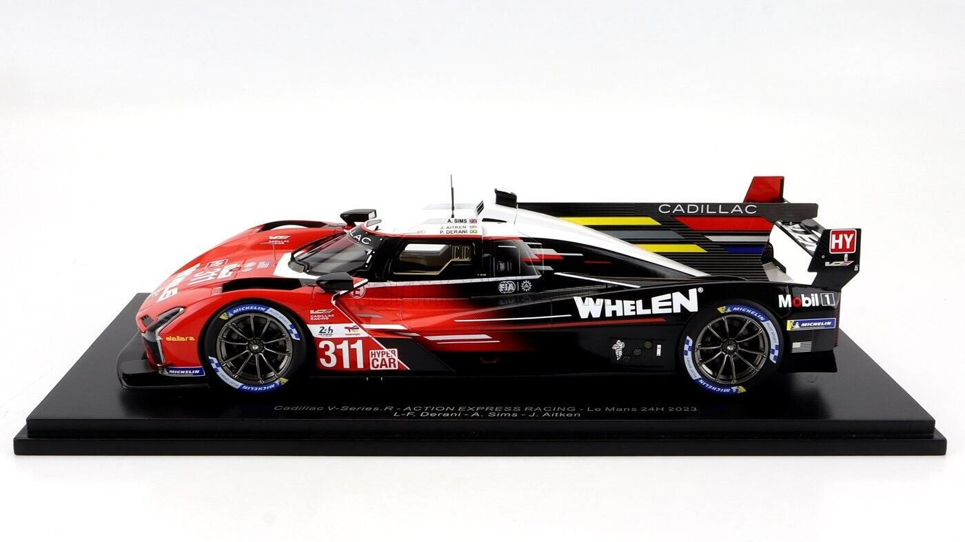 1/18 Scale Spark Cadillac V-LMDh GTP Whelen Engineering 2023 WEC LeMans