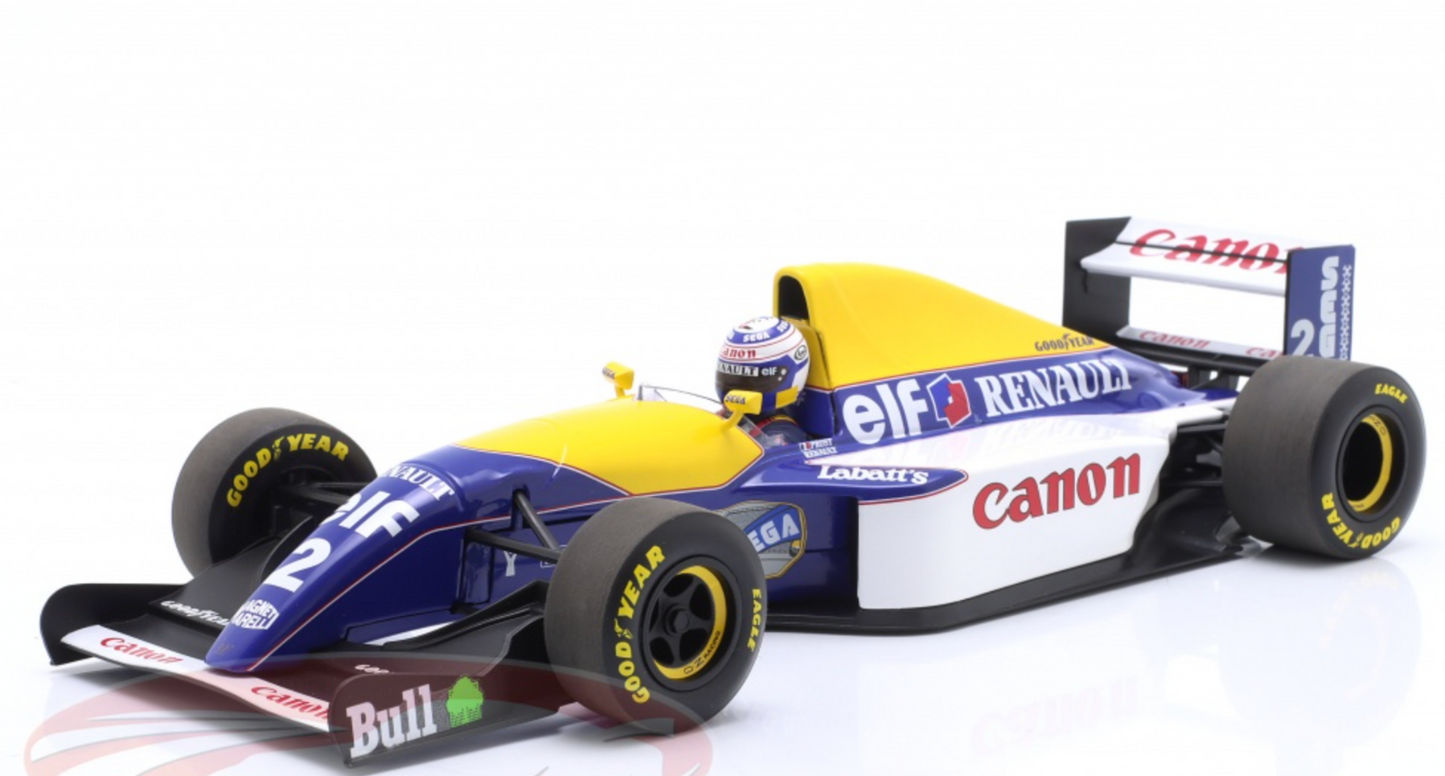 Williams Renault FW15C Alain Prost #2 Special Edition Box Set  1/18 MINICHAMPS