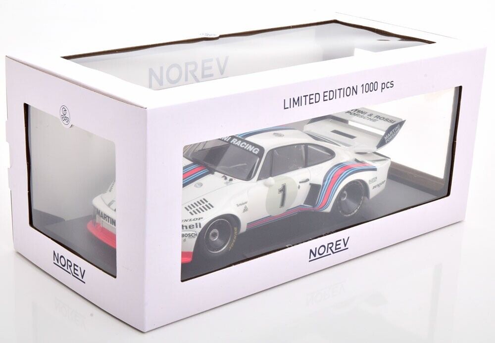 1/18 SCALE NOREV 1976 PORSCHE 935 #1  24hr Daytona Martini Racing