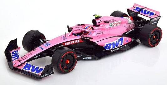 1/18 Scale Solido Esteban Ocon Alpine A522 #31 2022 F1 Saudia Arabian GP