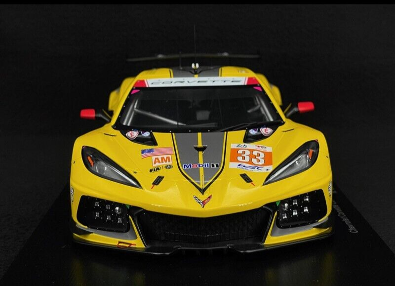 1/18 SCALE SPARK CHEVROLET CORVETTE C8.R LE MANS WINNER LMGTE AM CLASS 2023