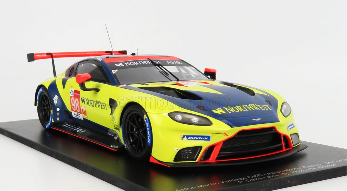 1/18 Scale Spark Aston Martin Vantage AMR 4.5L V8 Turbo #98 2021 24hr LeMans