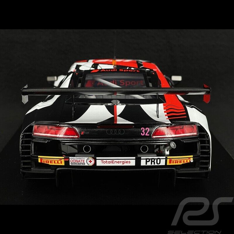 1/18 Scale SPARK R8 LMS GT3 Audi Sport Team WRT #32 2021 SPA 2nd