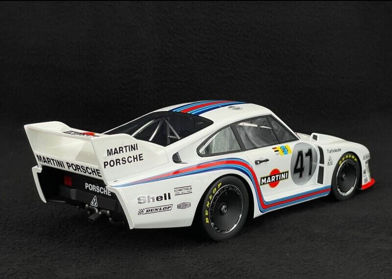 1/18 SCALE TOP SPEED Porsche 935/77 #41 Martini Racing 1977 Le Mans 24 Model Car