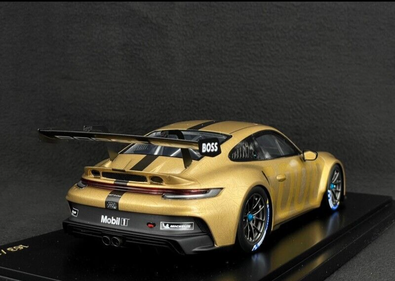 1/18 Scale Spark Porsche 992 GT3 Cup 5000  w/ Display Case Limited to 300