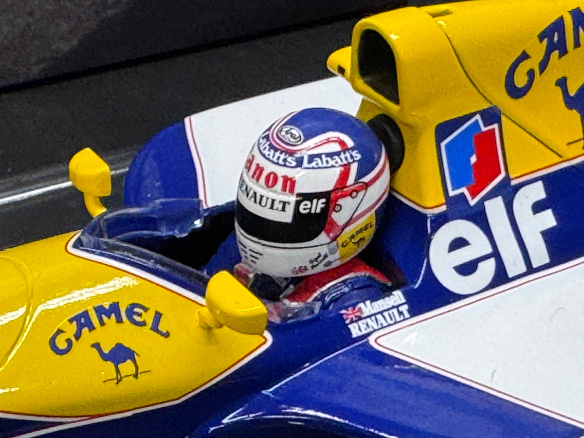 Williams Renault F1 FW14B #5 Nigel Mansell 1992 1/18 Scale Model Car by WERK83