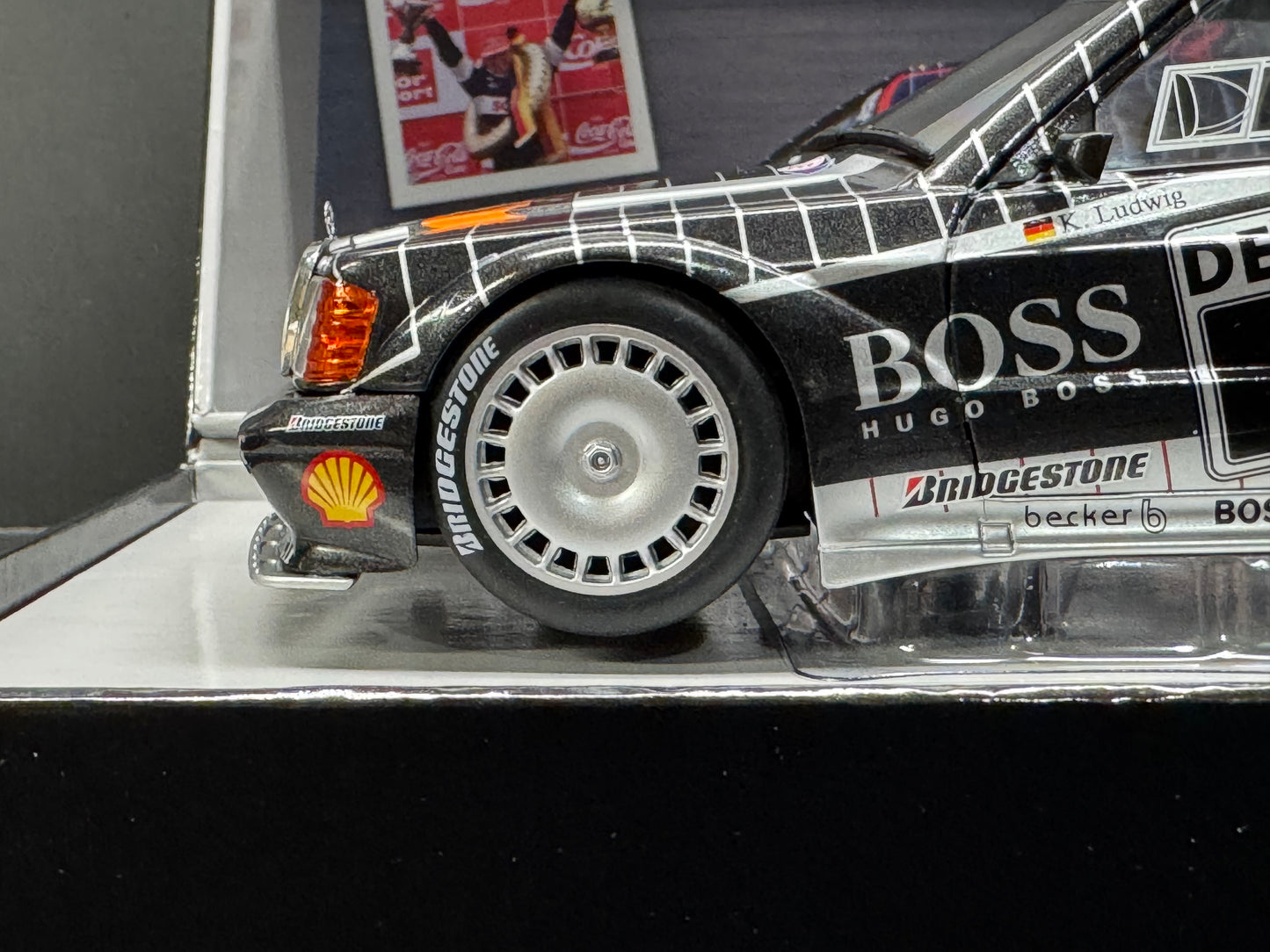1/18 Scale Mercedes Benz 190E 2.5 16V Evo2 Team AMG 1992 DTM Champion WERK83