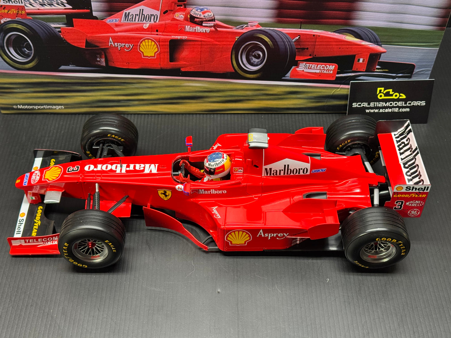 1/12 Scale Ferrari F1 F300 #3 Winner Montreal GP 1998 Schumacher by WERK83