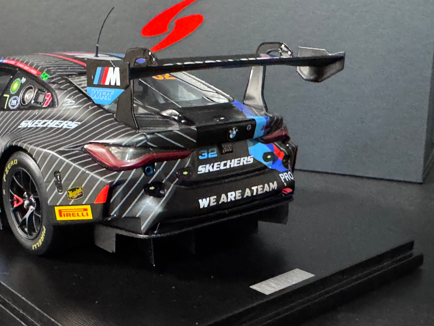 M4 GT3 TEAM WRT #32 24h WINNER 12h BATHURST 2025 1/18 SCALE MODEL BY SPARK