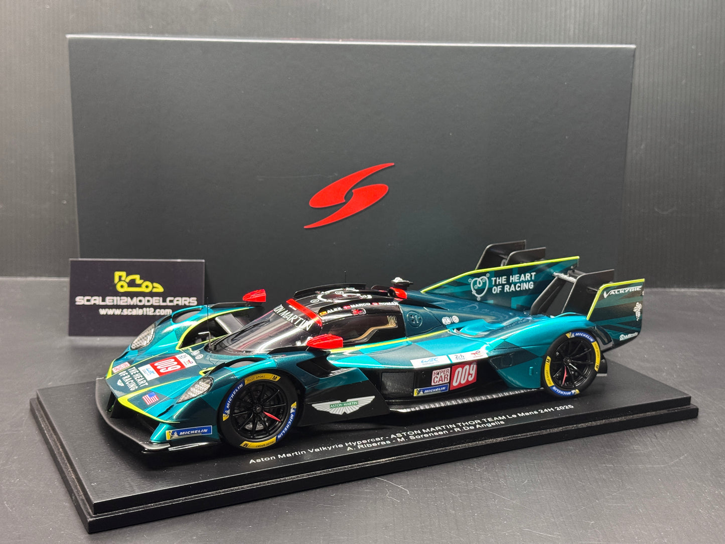 1/18 Scale Aston Martin Thor Valkyrie #009  Le Mans 24H 2025 Spark