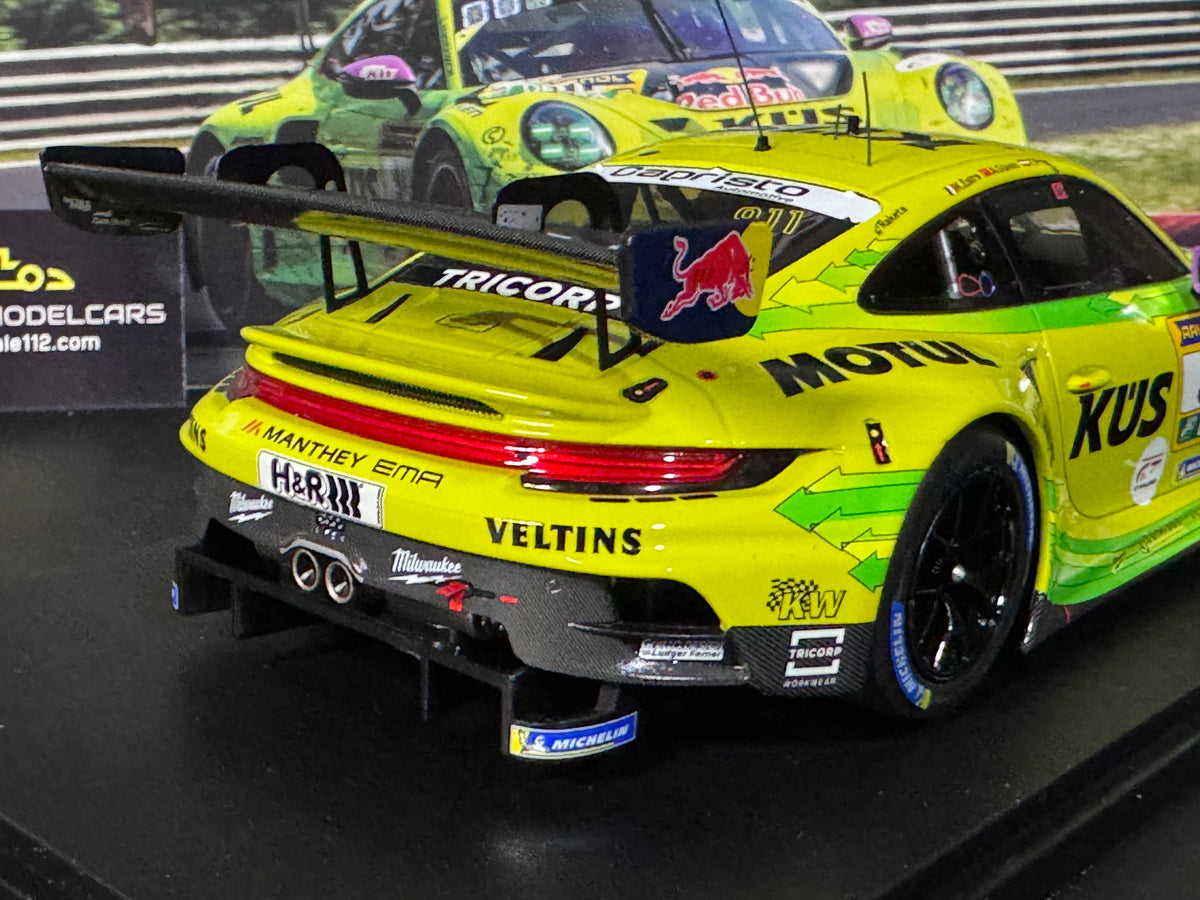 Porsche 911 GT3 R #911 2nd 24h Nürburgring 2025 Manthey Grello 1/18 Scale IXO