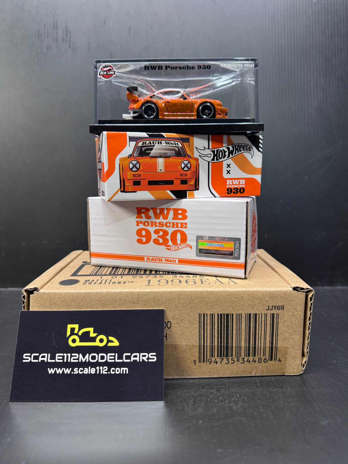 IN HAND Hot Wheels RLC Exclusive RWB Porsche 930 Orange | RLC Limited Edition