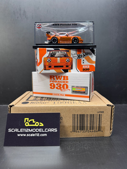 IN HAND Hot Wheels RLC Exclusive RWB Porsche 930 Orange | RLC Limited Edition