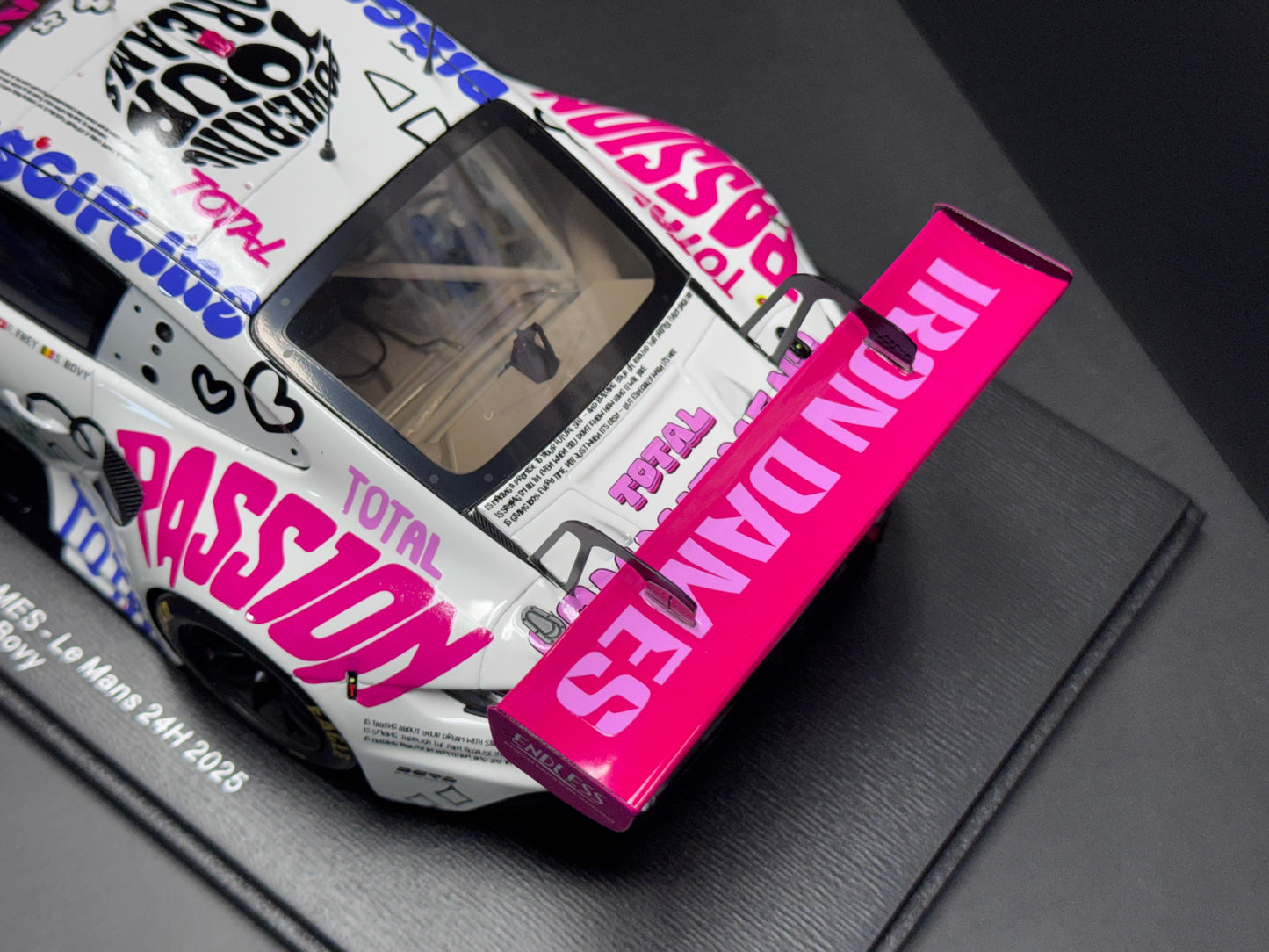 Porsche 911 GT3 R #85 24h LeMans 2025 Iron Dames 1:18 Scale Model Car by Spark