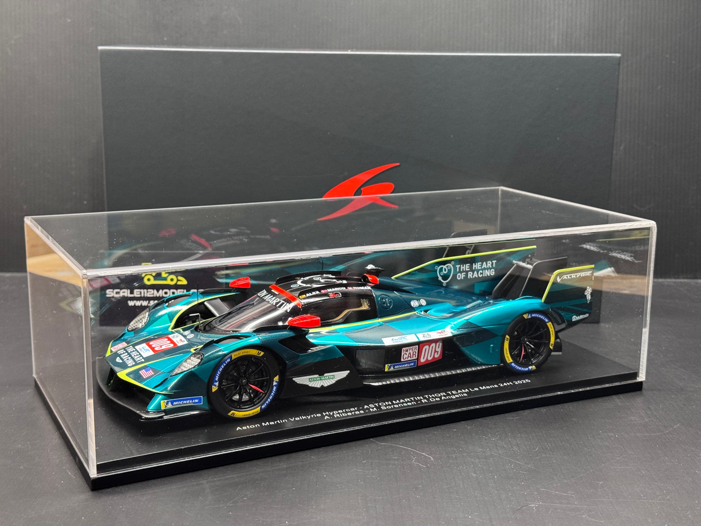 1/18 Scale Aston Martin Thor Valkyrie #009  Le Mans 24H 2025 Spark
