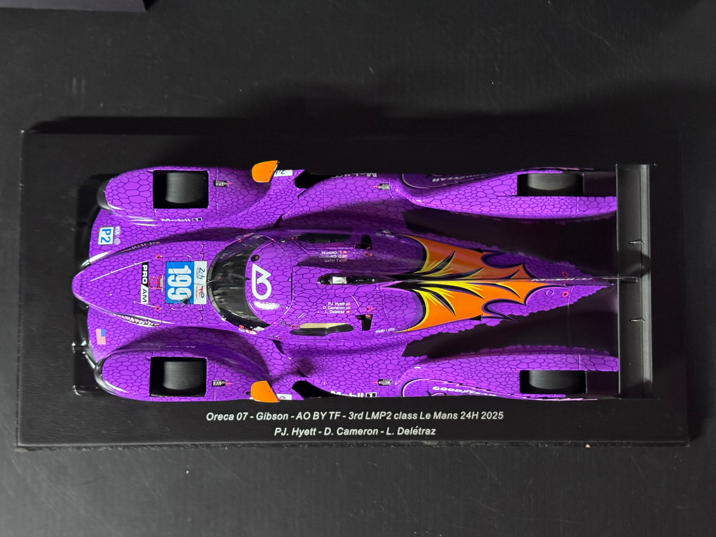 1/18 Scale Spark AO Racing Spike 2025 Le Mans Model Car