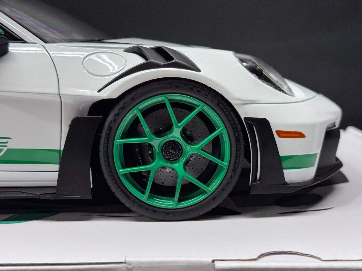 Porsche 911 992 GT3 RS Carrera RS Tribute Green 1/12 Scale Model Car by Norev