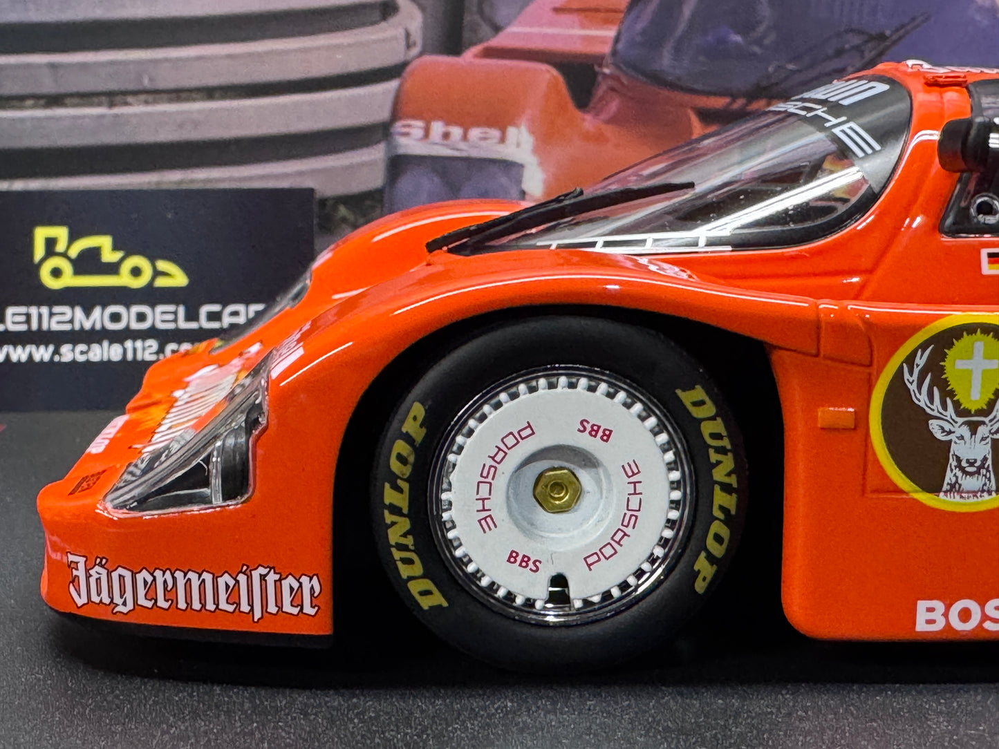 1/18 WERK83 - PORSCHE - 956B TEAM JAGERMEISTER 3rd 200 Miles Norisring DRM