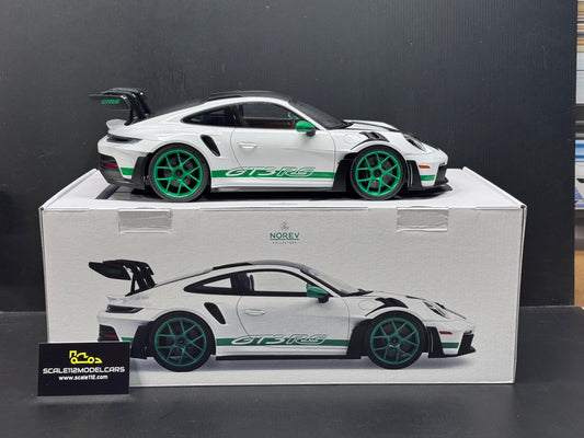 Porsche 911 992 GT3 RS Carrera RS Tribute Green 1/12 Scale Model Car by Norev