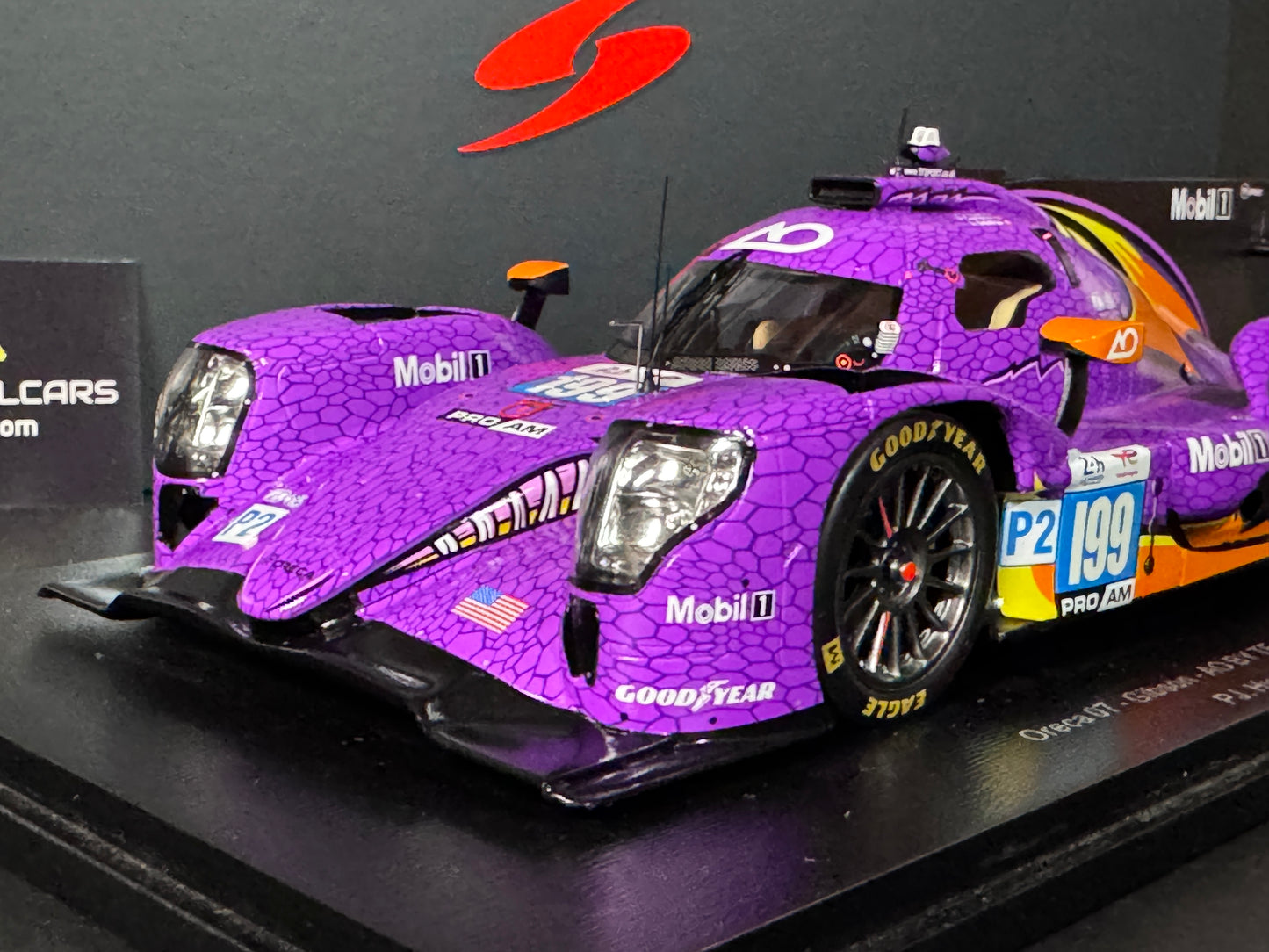 1/18 Scale Spark AO Racing Spike 2025 Le Mans Model Car