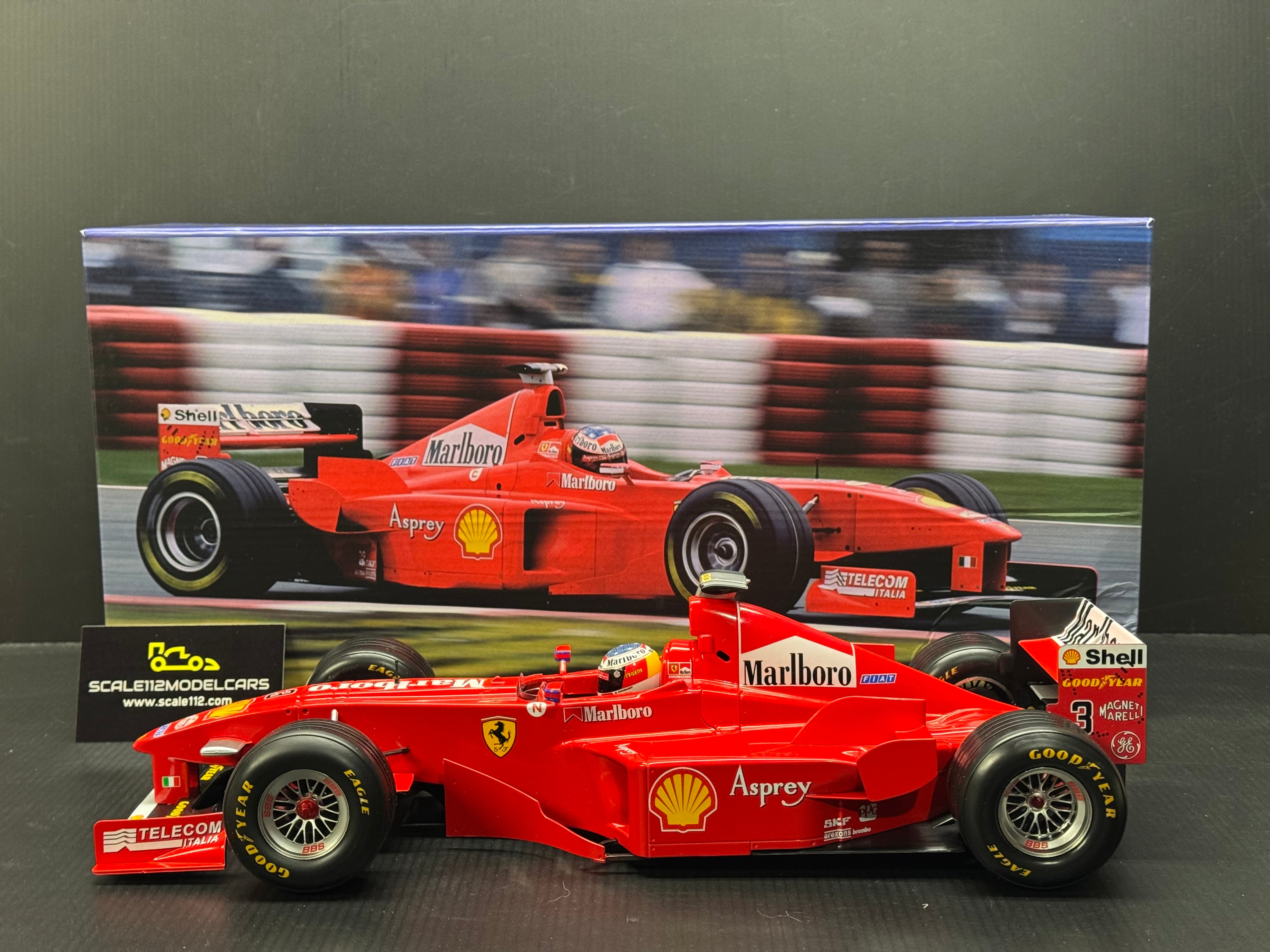 1/12 Scale Ferrari F1 F300 #3 Winner Montreal GP 1998 Schumacher