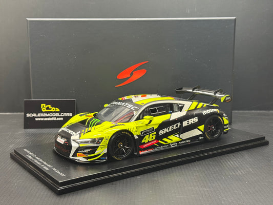 AUDI R8 LMS GT3 - SPA 2022 - WRT - 1/18 SCALE SPARK - VALENTINO ROSSI