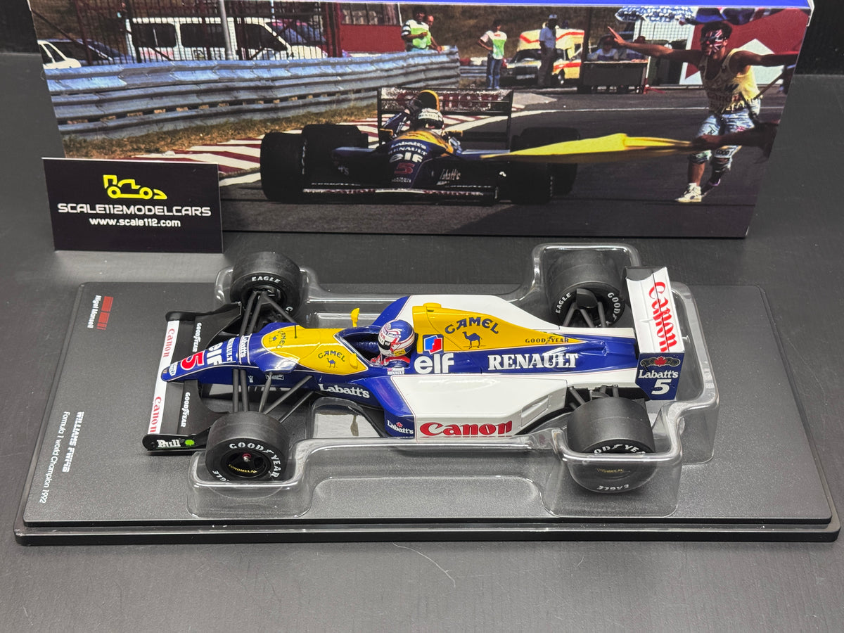 Williams Renault F1 FW14B #5 Nigel Mansell 1992 1/18 Scale Model Car by WERK83