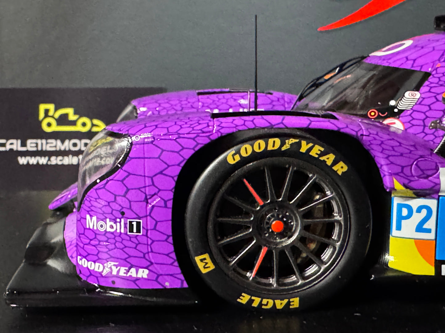 1/18 Scale Spark AO Racing Spike 2025 Le Mans Model Car