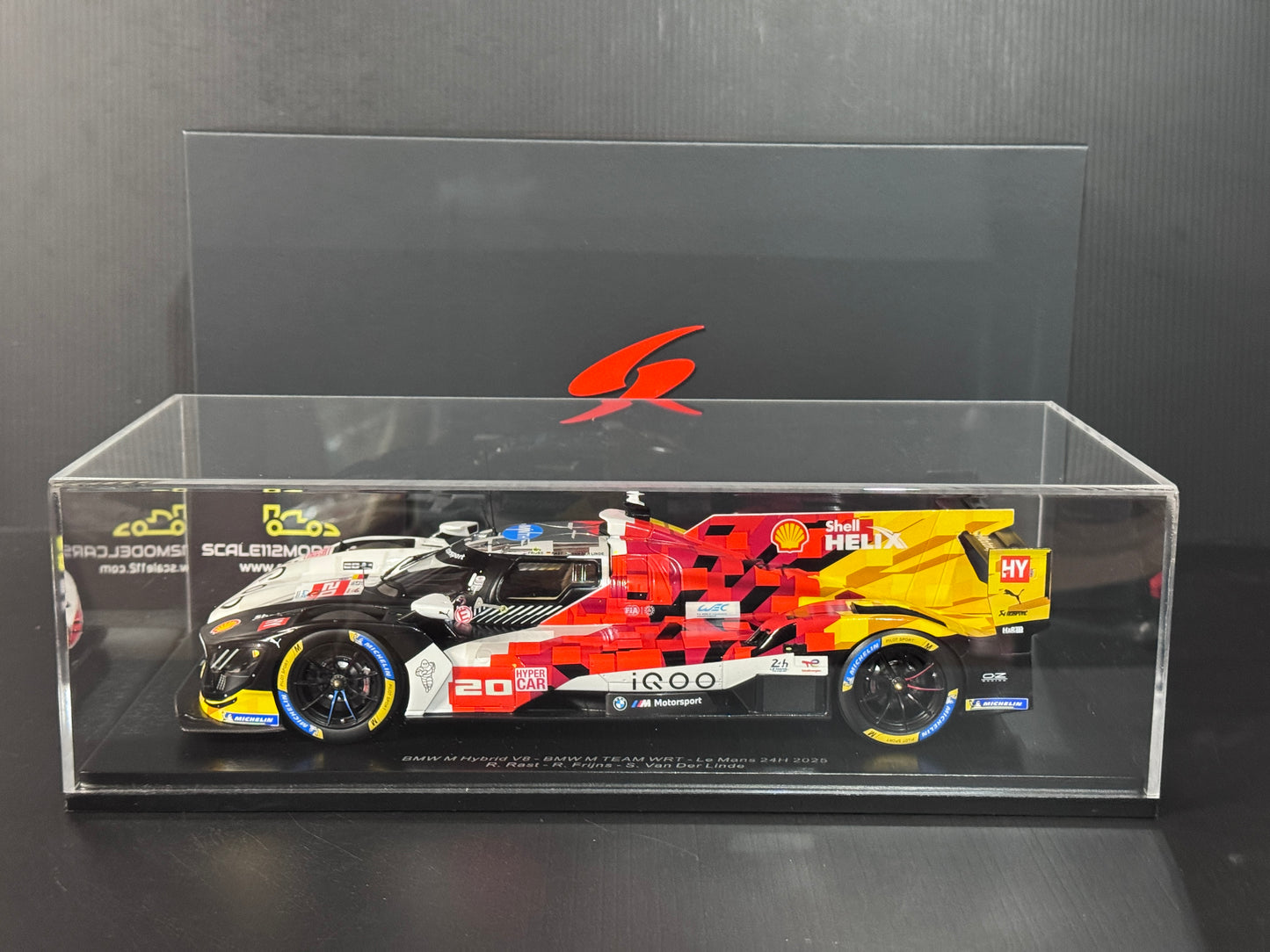 BMW M Hybrid V8 #20 24h LeMans 2025 BMW M Team WRT 1/18 Spark Model Car