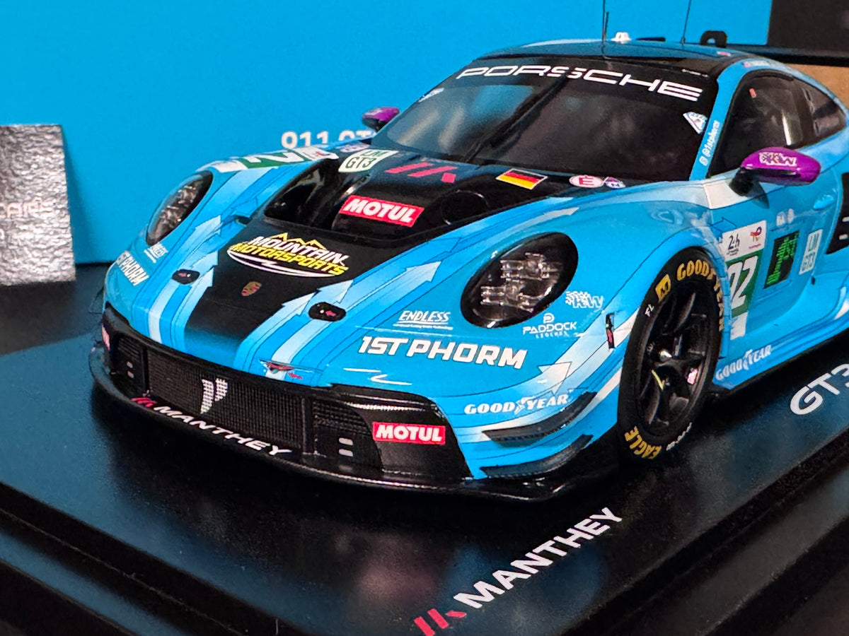 Porsche 911 GT3 R #92 Winner LMGT3 24h LeMans 2025 Manthey 1st Phorm 1/18 Spark WAP021005260LM
