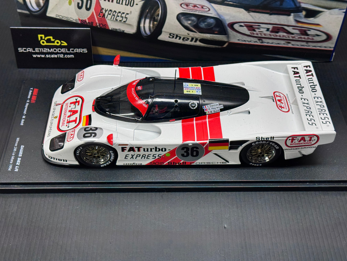 1/18 Scale 1994 Porsche 962, LeMans Winner, Damlas / Haywood / Baldi WERK83